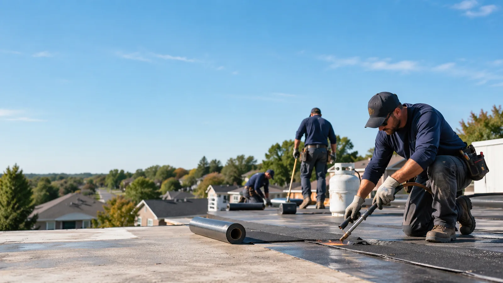 Flat Roof Leak Repair providers in Provencal, LA